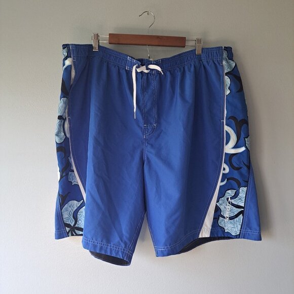 Speedo‎ Mens Swim Trunks XL Board Shorts mesh Lined Drawstring - Picture 1 of 12